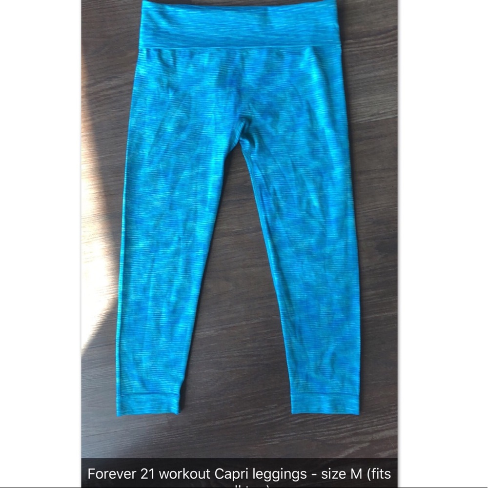 forever 21 athletic seamless Capri leggings